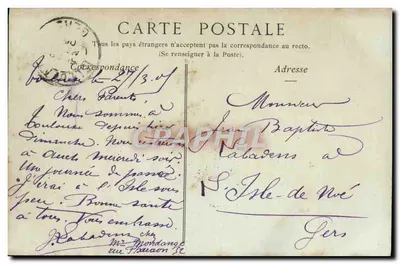 Toulouse — O Boulevard de Strasbourg — Collections ND Phot — Verso