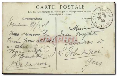 Toulouse — Katedra św. Sernina, XI wiek — Collections ND. Phot. — Rewers