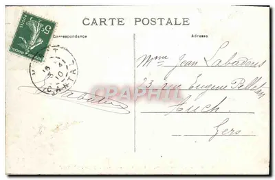 Le Lioran — Túnel de la Carretera (longitud: 1.800 m.) — L'Auvergne, Cantal — editor I.M.T. n° 263 — Reverso