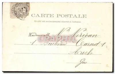 Agen — Esplanade du Gravier — Phototypie Perret, Agen, n°17 — Rückseite