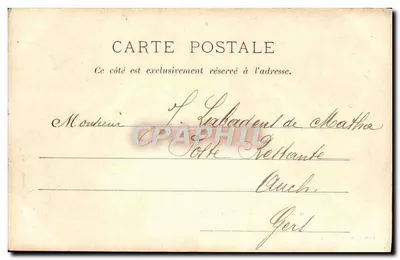 Bayonne — La Porte Marine — Phot. Ouvrard, Biarritz — Verso