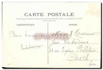 LAUZERTE — Vista geral — fot. Vissières — Verso