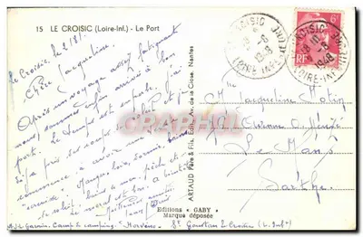 Le Croisic (Loire-Inf.) — Port — Wydawnictwo Gaby — Rewers