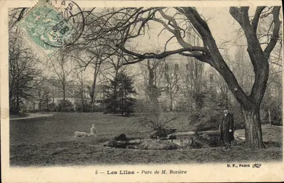 Les Lilas - Parque de M. Rozière — B. F., Paris, n°5