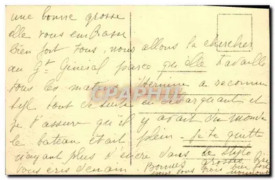 Argel - Vista de Bab el Oued e Hospital Maillot — editor anônimo, número de série 174 — Verso