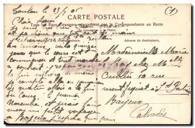 Francuska eskadra — Przylądek Toulon — Wydawca Le May, nr 106 — Rewers