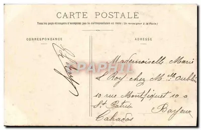 BREST - O Fundo do Porto de Guerra — editor não visível, n° de série 1 — Verso