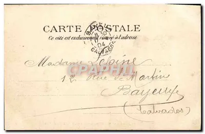 Paris — Gardens and Basin of the Luxembourg — P. P. C. Paris — Back