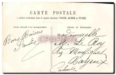 Paryż 5. — Most Alexandre III — wydawca nieznany, numer serii nie widoczny — Rewers