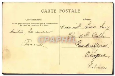 Coutances — Ogólny widok z peronu — Rewers