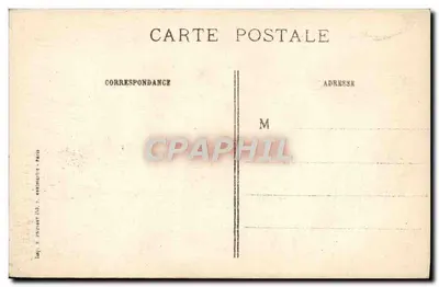Angriff der Montreal Canadians — Nördliche Region — J. Courcier, 8, rue Simon-le-Franc, Paris — Rückseite