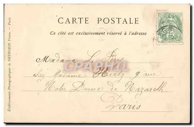 Kathedraal van Bayeux — Zuidelijke Poort — Collecties ND. Fot. — Achterkant