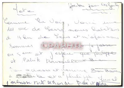 Rue de Genay — Sainte-Adresse (Seine-Maritime) — Wydawnictwo Les Grands Rues — Rewers