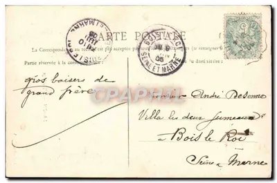 Salon — L'Horloge — Tour de l'Horloge avec arcade et rue piétonne — Verso