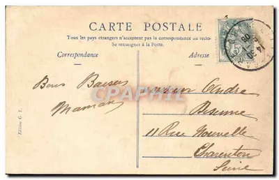 Lille - O Palácio da Exposição — Edição G. L. n°33 — Verso