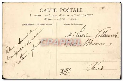 Lorient - Przeciwminowiec "Sagaïe" na swoim miejscu przy係 - kolekcja H. L. M. — Rewers