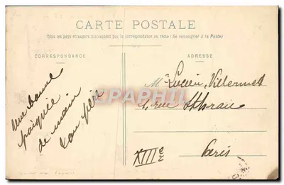 VANNES - De Tour van de Connétable en de Muren — Collectie H. Lav — Achterkant