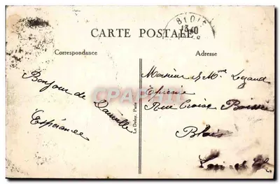 Deauville — Hotel Royal e o Jardim — editor não visível, número de série 426 — Verso