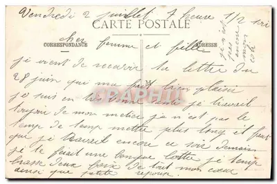Fenneviller — Po bombardowaniu — Wydawca: Wyd. G. Romaine — Rewers