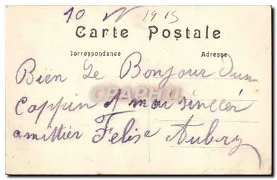 Heiltz-le-Maurupt — La Iglesia — Humbert, fotógrafo-editor, St. Jz 61 — Reverso