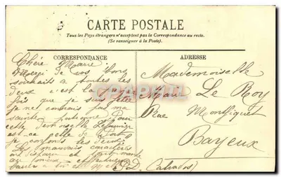 PARIS — L' Avenue du Bois de Boulogne — LL. — n° 257 — Verso