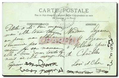 Arrivée d'un Bateau de Pêche — 1 L. — Éditeur : 2009 — Verso