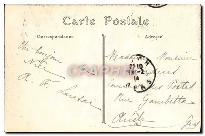 Nice — Pałac Promenady — ND. Fot. n°283 — Rewers