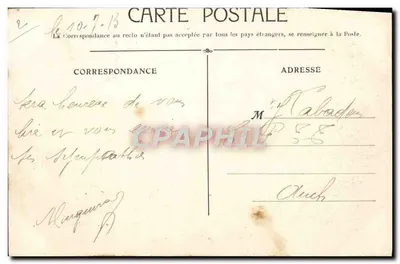 Béziers — Most Kanałowy — Fototyp J. Mazet-Pons, Béziers — Rewers