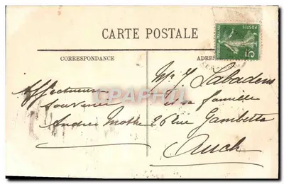 Lourdes — Le Chemin de Fer Funiculaire du Pic du Jer — LL. n°139 — Verso