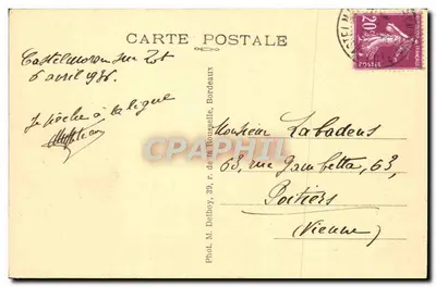 Castelmoron (L-et-G) — Brzeg rzeki Lot — M. D. — Rewers