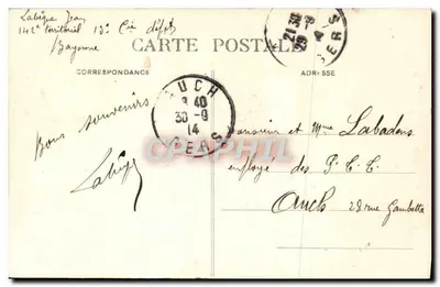 Bayonne - O Ponte Mayou, o Reduit e o Bairro Santo Espírito — M. D. editor, n° 16 — Verso