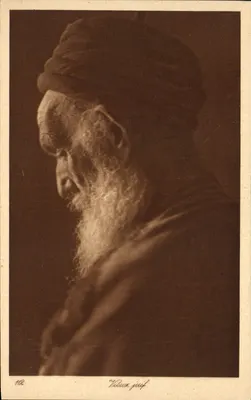 Velho judeu — retrato em sépia — L. D. L. n° 112