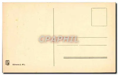 Schone Belorumina — Serie 129 — Uitgever L. & L. — Achterkant