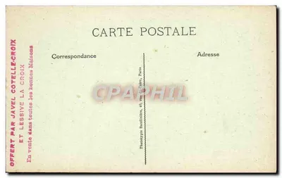 Creil — Ruínas da rue Gambetta — Shot-Express, Visé Paris 85 — Verso