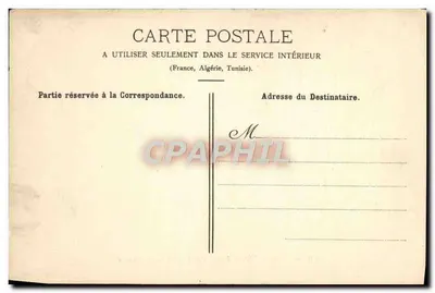 Bosque de Fontainebleau — Mirador de Nemerosa — Ed. n°426 — Reverso