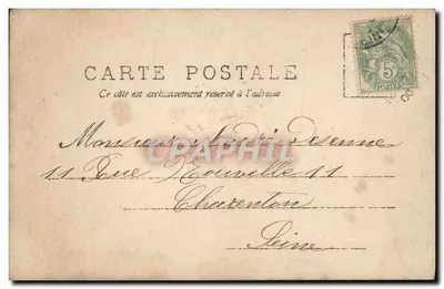 Dois crianças em traje tradicional — A.N. Paris — n° IV — Verso