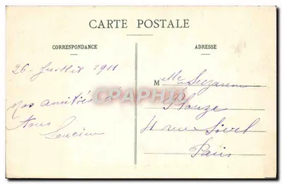 Fiori delle dune, offerte da una piccola Sablaise — Edizione Lucien Amiaud, Sables-d'Olonne, N° 2469 — Verso