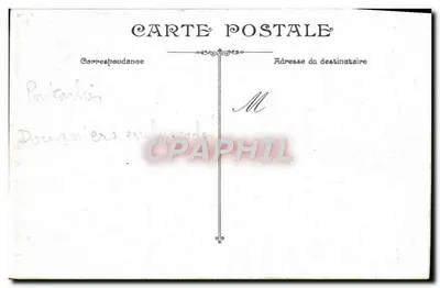 Portador - Guardas alfandegários na borda — editor não identificado, n° de série 415 — Verso