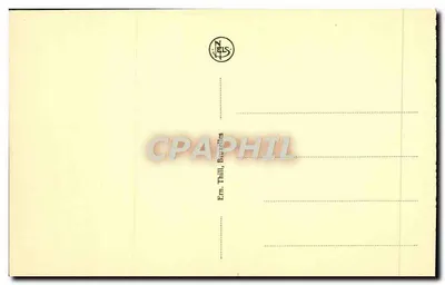 Brukselka — Ratusz i Wielka Plac — N. Laus, wydawca — Rewers