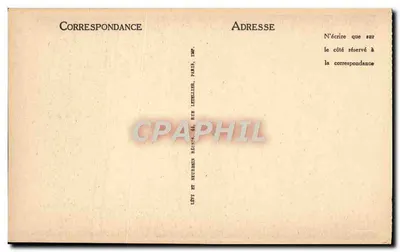 La Vierge de la Grotte — Lourdes — LL — Verso