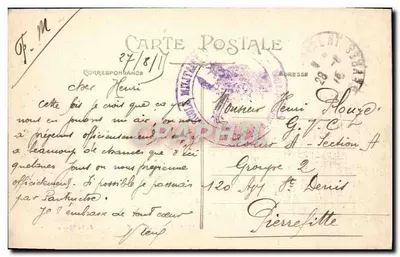 Saint-Maixent — Wejście do Sèvre — J. Gaudin wyd. — Rewers