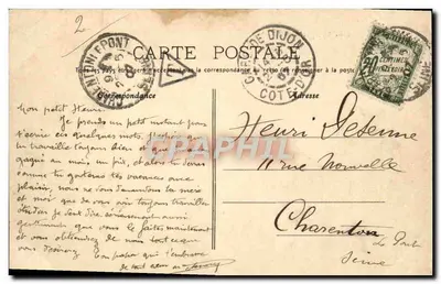 Dijon — Algemene uitzicht — Uitgever R. Dujon, n° 64 — Achterkant