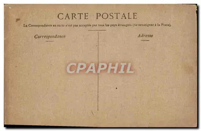 Vichy — Casa da Senhora de Sévigné — Stabreck, Paris — Verso