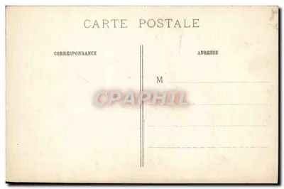 Clermont-en-Argonne (Meuse) — Vila bombardeada e incendiada pelos alemães — J. Courcier, Paris — Verso