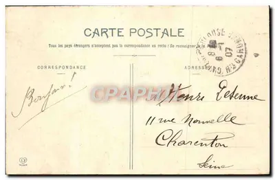 Touluzę — Widok panoramiczny — Fototypia Labouche Frères Toulouse, nr 128 — Rewers