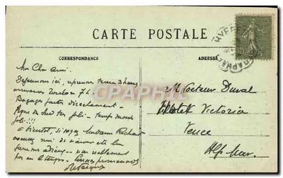 Sainte-Maxime-sur-Mer — Velha Estrada do Sémaphore — Mlle Gattus, editora — Verso