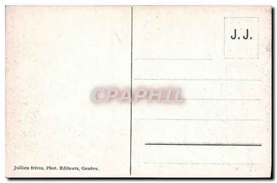 Chamonix - Estrada de Argentières e o Mont-Blanc — J.J. 5987 — Verso