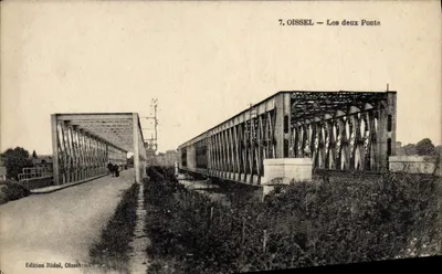 Oissel — Les deux Ponts — Edition Ridel, Oissel