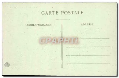 Col de Voza — De Station en het Prarion — Uitgever: L. Gourlay, Aix-en-Provence, n° 10 — Achterkant