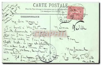 HONFLEUR — Il Faro Grande — LL. — n°77 — Verso